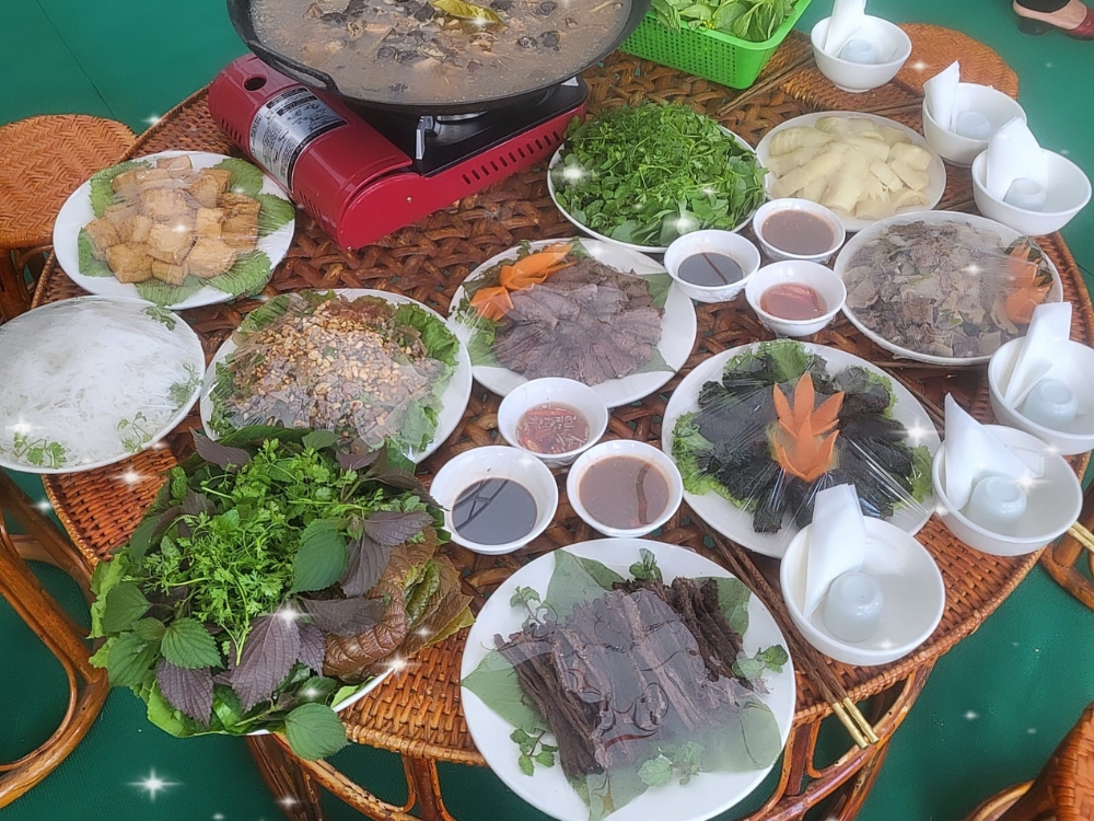 Những món ăn được yêu thích nhất tại Nhà Hàng Dân Tộc Thái Sơn La